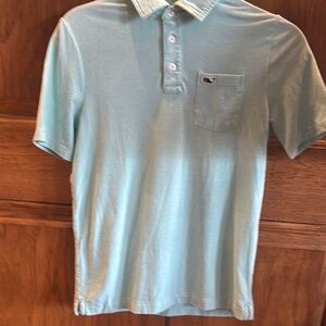 Vineyard Vines Boys Light Green Polo Shirt